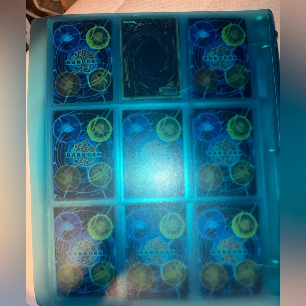 Pokémon and Bakugan playing cards rare